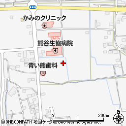 埼玉県熊谷市上之3816-3周辺の地図