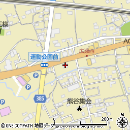 埼玉県熊谷市広瀬487-1周辺の地図
