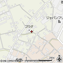 茨城県古河市釈迦1010-3周辺の地図