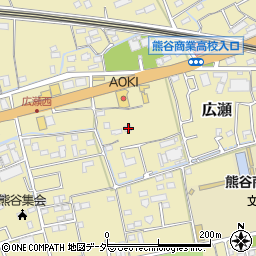 埼玉県熊谷市広瀬463周辺の地図