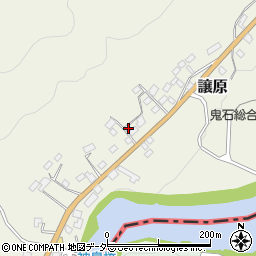 群馬県藤岡市譲原192周辺の地図