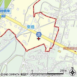 長野県松本市笹賀今457周辺の地図