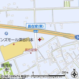 埼玉県深谷市長在家1755周辺の地図
