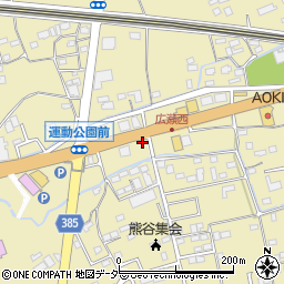埼玉県熊谷市広瀬485周辺の地図