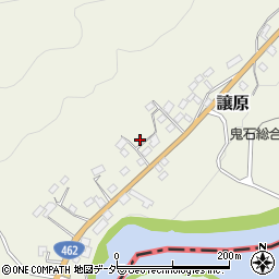 群馬県藤岡市譲原191周辺の地図