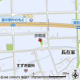 埼玉県深谷市長在家342周辺の地図