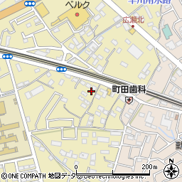 埼玉県熊谷市広瀬366-1周辺の地図