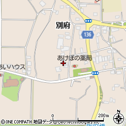 茨城県下妻市別府408周辺の地図