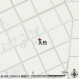 茨城県鉾田市大竹1736周辺の地図