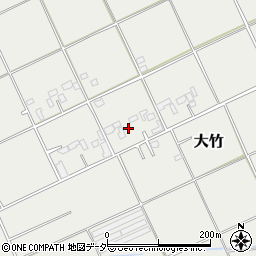 茨城県鉾田市大竹1721周辺の地図