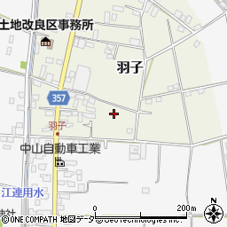 茨城県下妻市羽子274-2周辺の地図