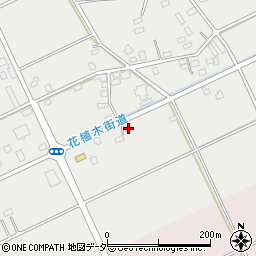 埼玉県深谷市境705周辺の地図