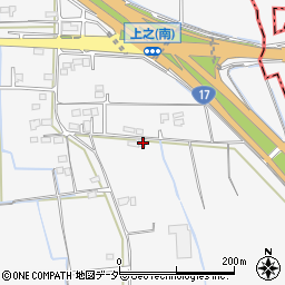 埼玉県熊谷市上之3707-1周辺の地図