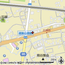 埼玉県熊谷市広瀬486周辺の地図