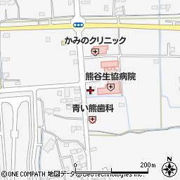 アイン薬局　熊谷店周辺の地図