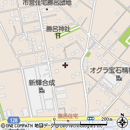 埼玉県行田市若小玉2584周辺の地図