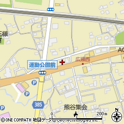 埼玉県熊谷市広瀬486-1周辺の地図