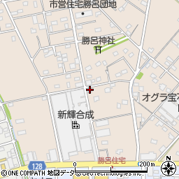 埼玉県行田市若小玉2588-1周辺の地図