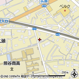 埼玉県熊谷市広瀬402周辺の地図