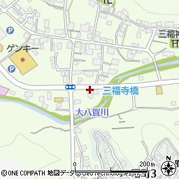 三福寺町周辺の地図