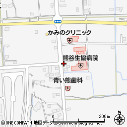 熊谷生協訪問看護ステーション周辺の地図