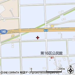 埼玉県深谷市長在家690周辺の地図