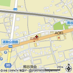 ＨｏｎｄａＣａｒｓ埼玉北熊谷広瀬店周辺の地図