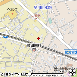 エホバの証人の熊谷会衆王国会館周辺の地図
