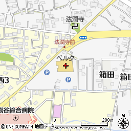 武蔵野銀行ベルク上之店 ＡＴＭ周辺の地図