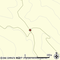檜峠周辺の地図