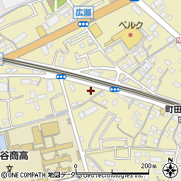 埼玉県熊谷市広瀬396-1周辺の地図