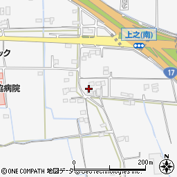 埼玉県熊谷市上之3684周辺の地図