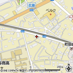 埼玉県熊谷市広瀬390-6周辺の地図