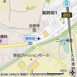 東京エスカットショップ新鉾田店周辺の地図