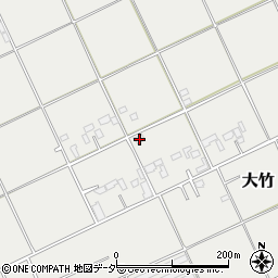 茨城県鉾田市大竹1702-4周辺の地図