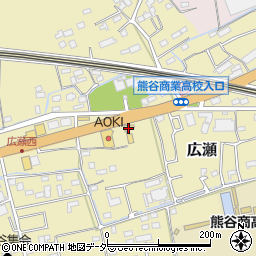 埼玉県熊谷市広瀬452周辺の地図