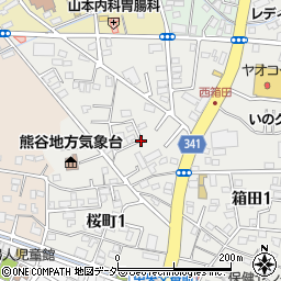 埼玉県熊谷市桜町2丁目周辺の地図