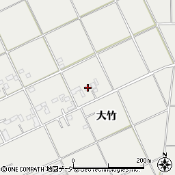 茨城県鉾田市大竹1728周辺の地図