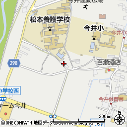 長野県松本養護学校　相談室周辺の地図