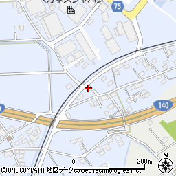 埼玉県深谷市長在家2591周辺の地図