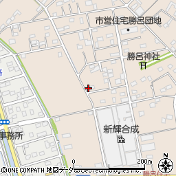 埼玉県行田市若小玉2643-5周辺の地図