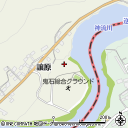 群馬県藤岡市譲原27周辺の地図