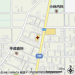 ウエルシア行田谷郷店周辺の地図