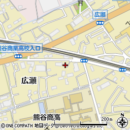 埼玉県熊谷市広瀬414周辺の地図
