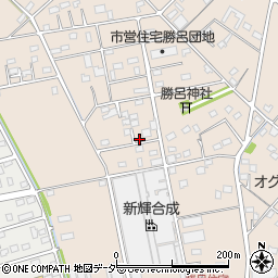 埼玉県行田市若小玉2636-3周辺の地図