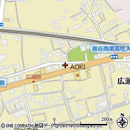 埼玉県熊谷市広瀬447周辺の地図
