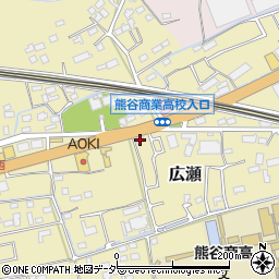 埼玉県熊谷市広瀬441周辺の地図