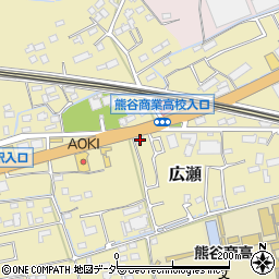 埼玉県熊谷市広瀬441周辺の地図