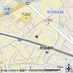 埼玉県熊谷市広瀬287周辺の地図