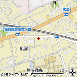 埼玉県熊谷市広瀬418周辺の地図